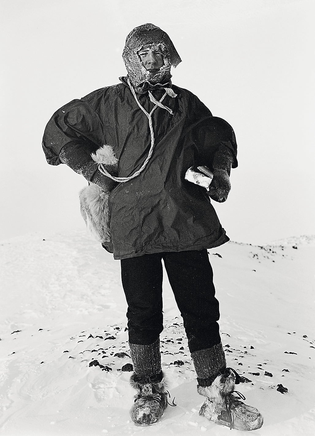 El whisky Shackleton, siempre con hielo