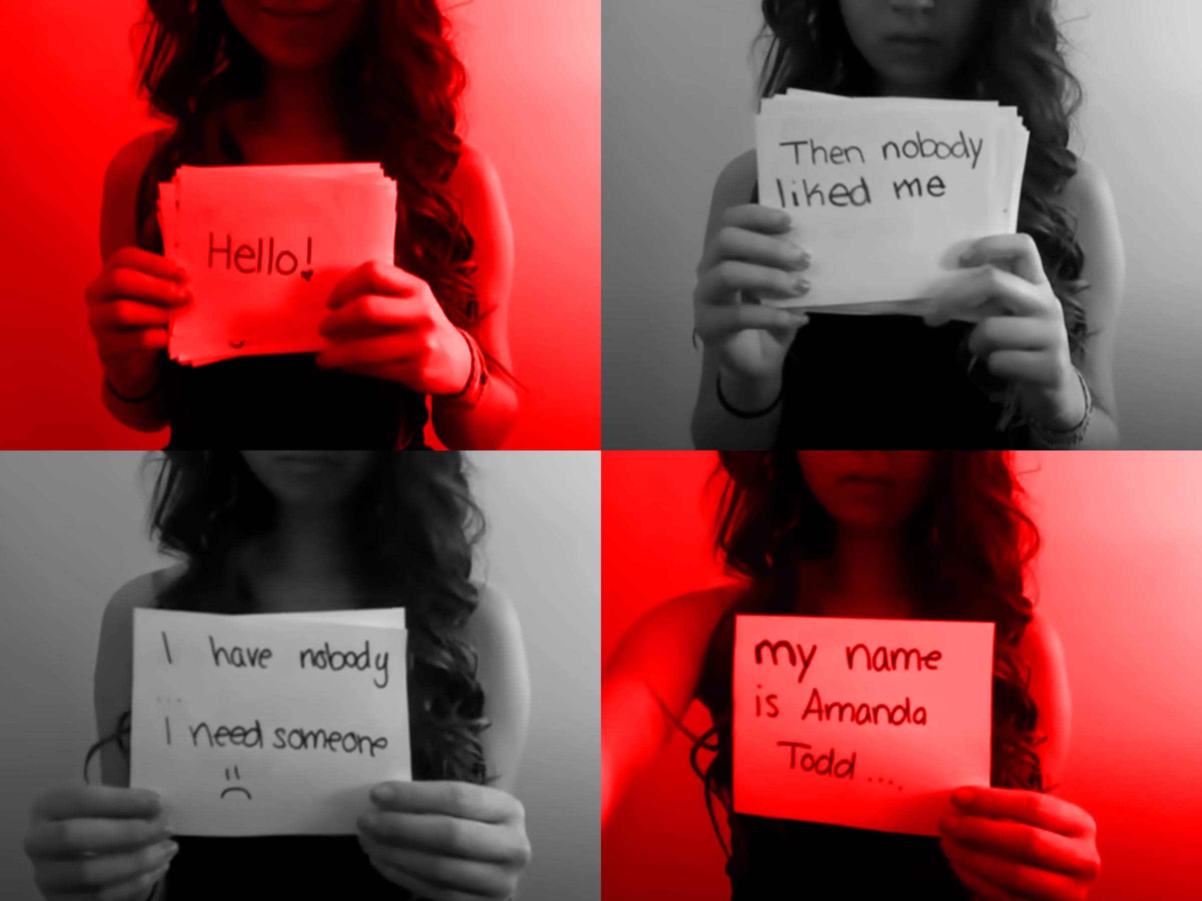 “He decidido contaros mi historia, que no se acaba nunca”: el suicidio de Amanda Todd o cómo la violencia digital es tan real como la física