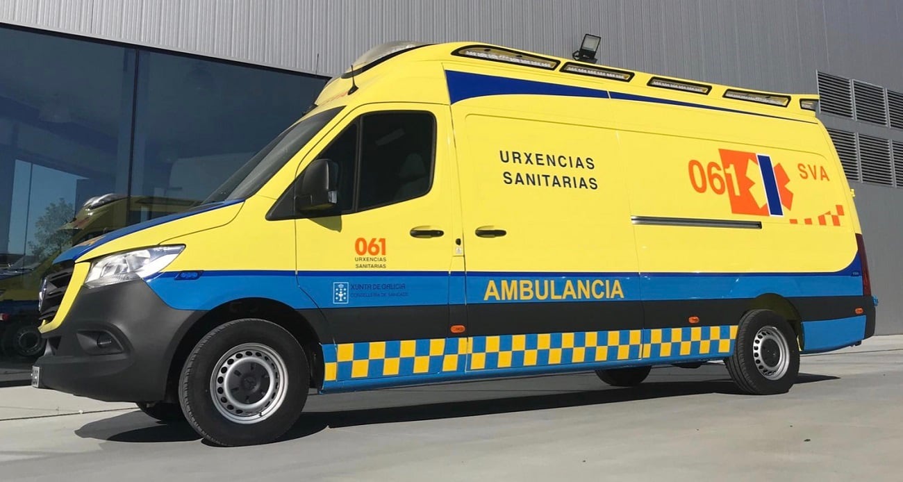 Muere un hombre al precipitarse desde un balcón tras ceder la barandilla en Ourense