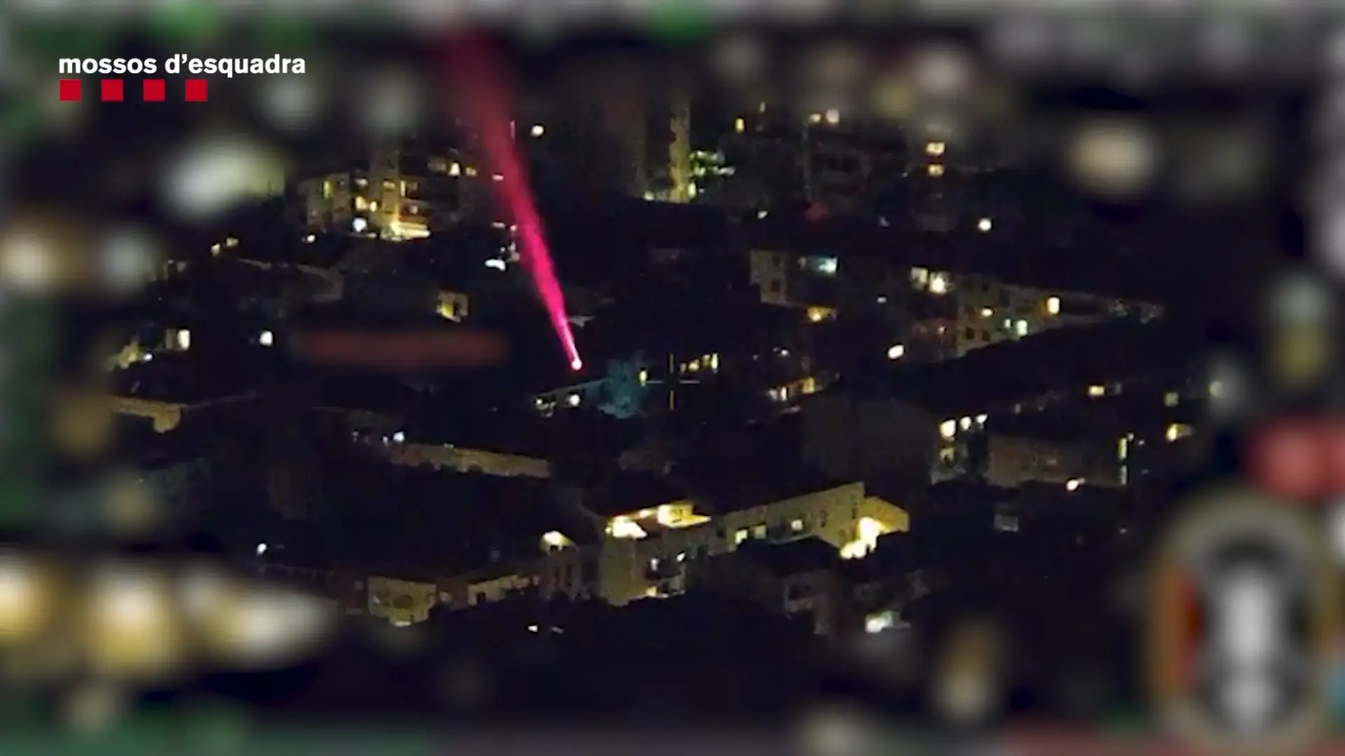 Denuncian a un hombre por apuntar con un puntero láser a un helicóptero durante una búsqueda