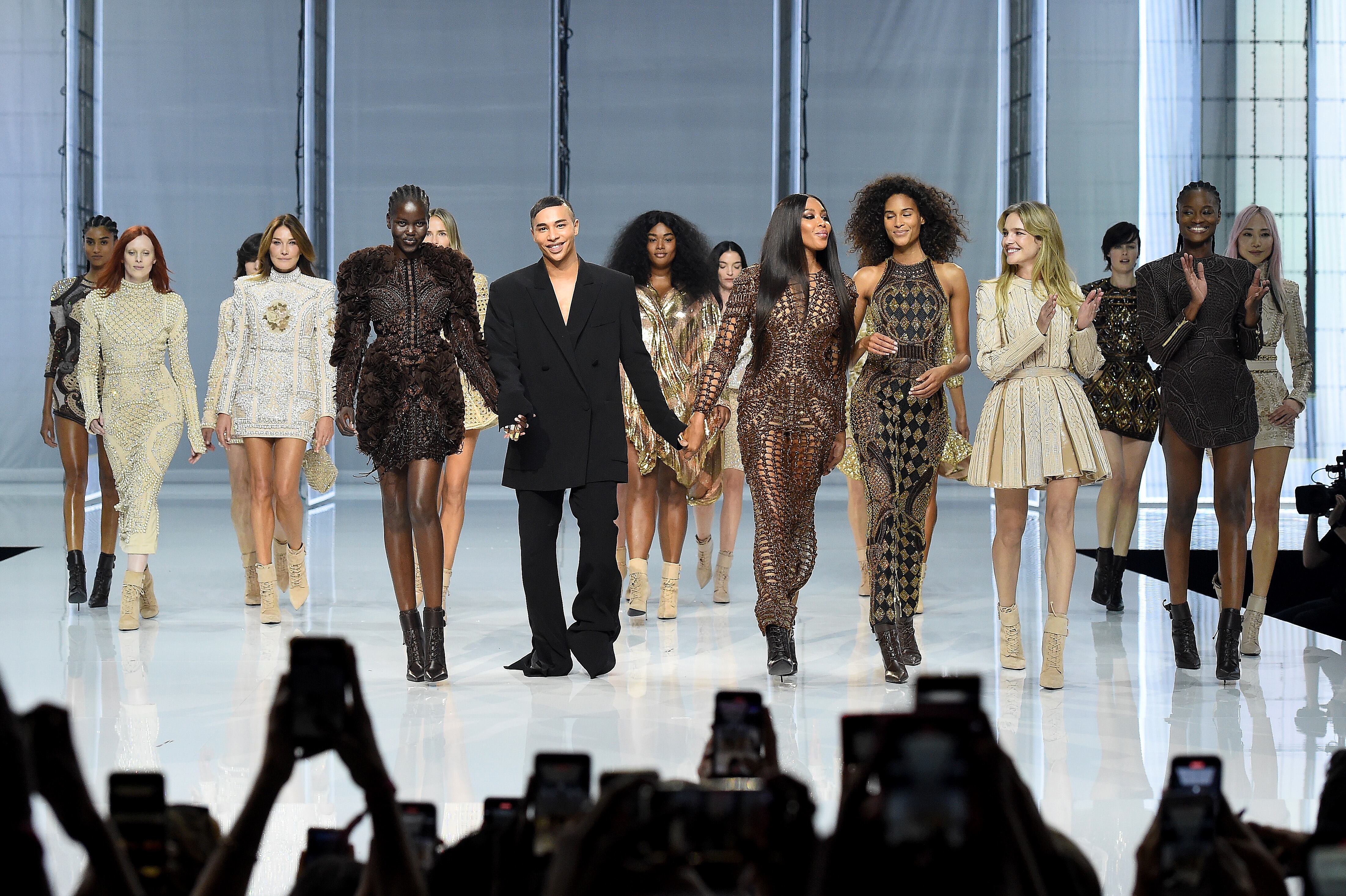 Olivier Rousteing abandona Balmain “orgulloso por todo lo logrado”