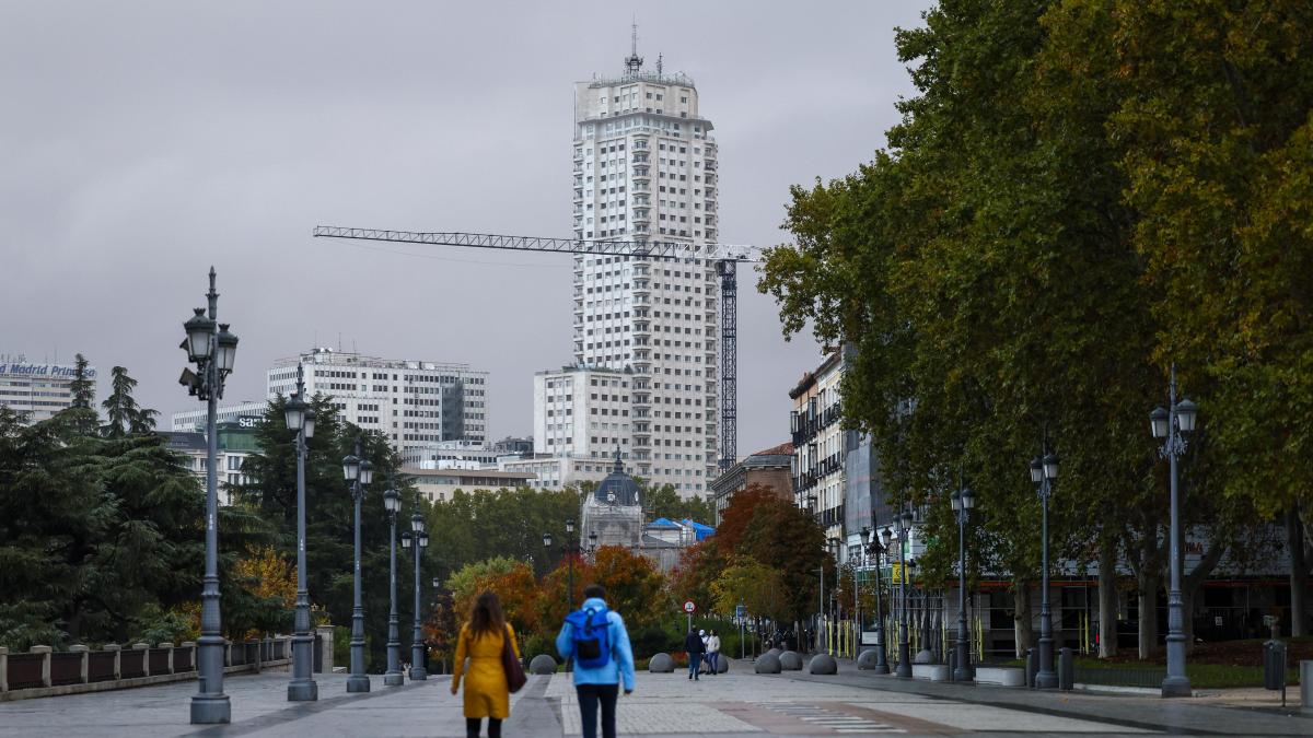 Lluvias débiles y termómetros a la baja