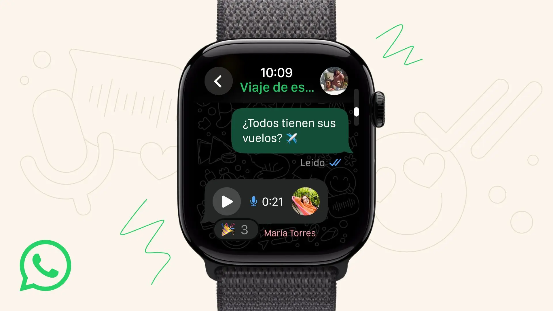 WhatsApp aterriza en el Apple Watch: mensajes, audios y llamadas sin sacar el iPhone
