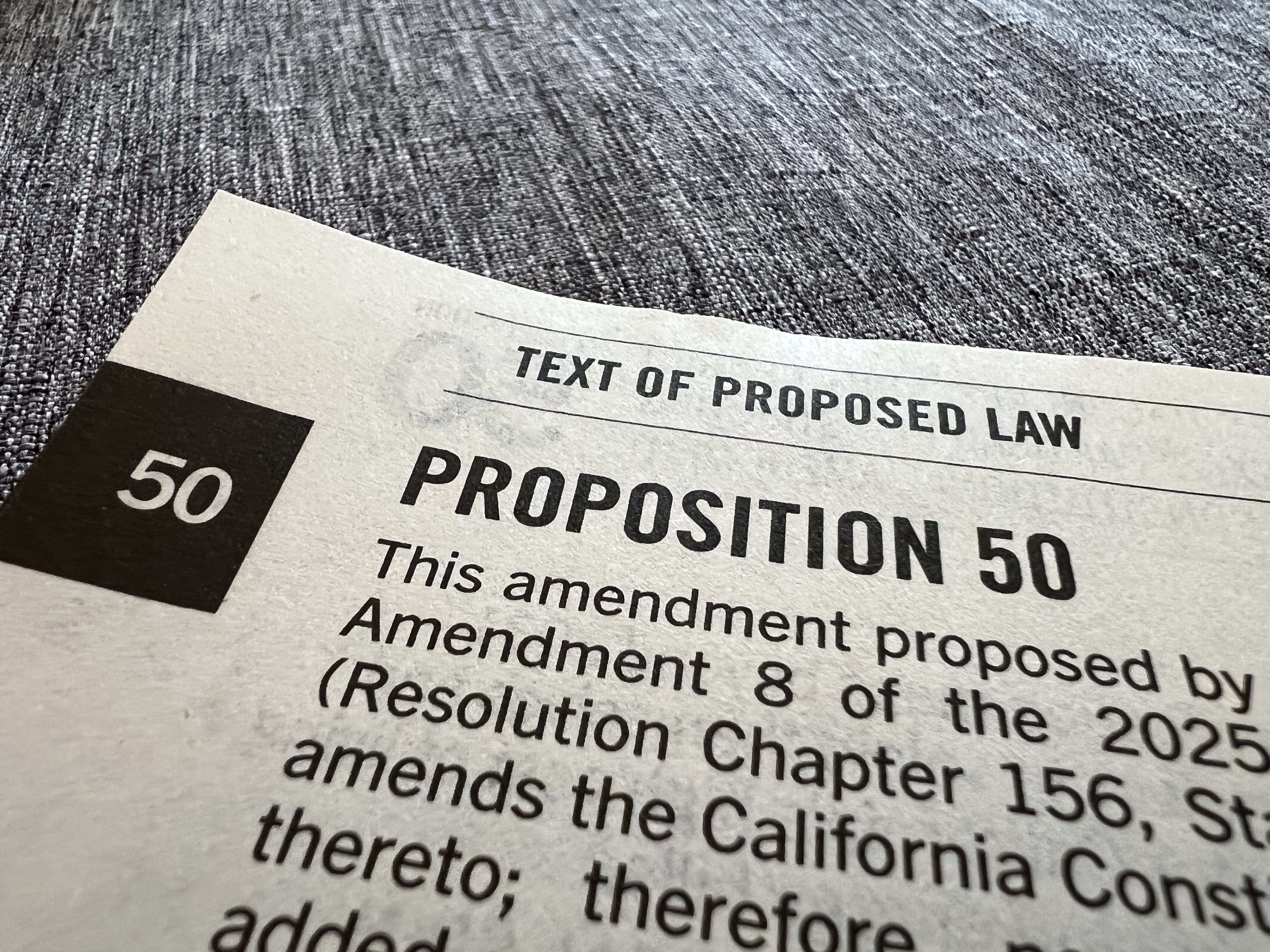 La Proposición 50 en las elecciones especiales de California: el cambio de mapa de distritos y lo que hay que saber