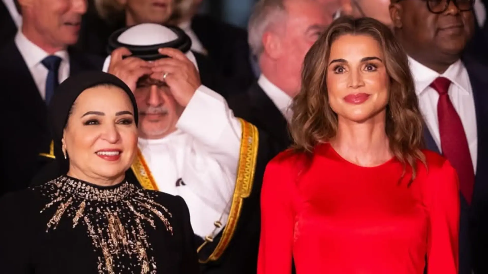 El homenaje de Rania de Jordania en la apertura del Gran Museo Egipcio demuestra que es una de las 'royals' con más estilo