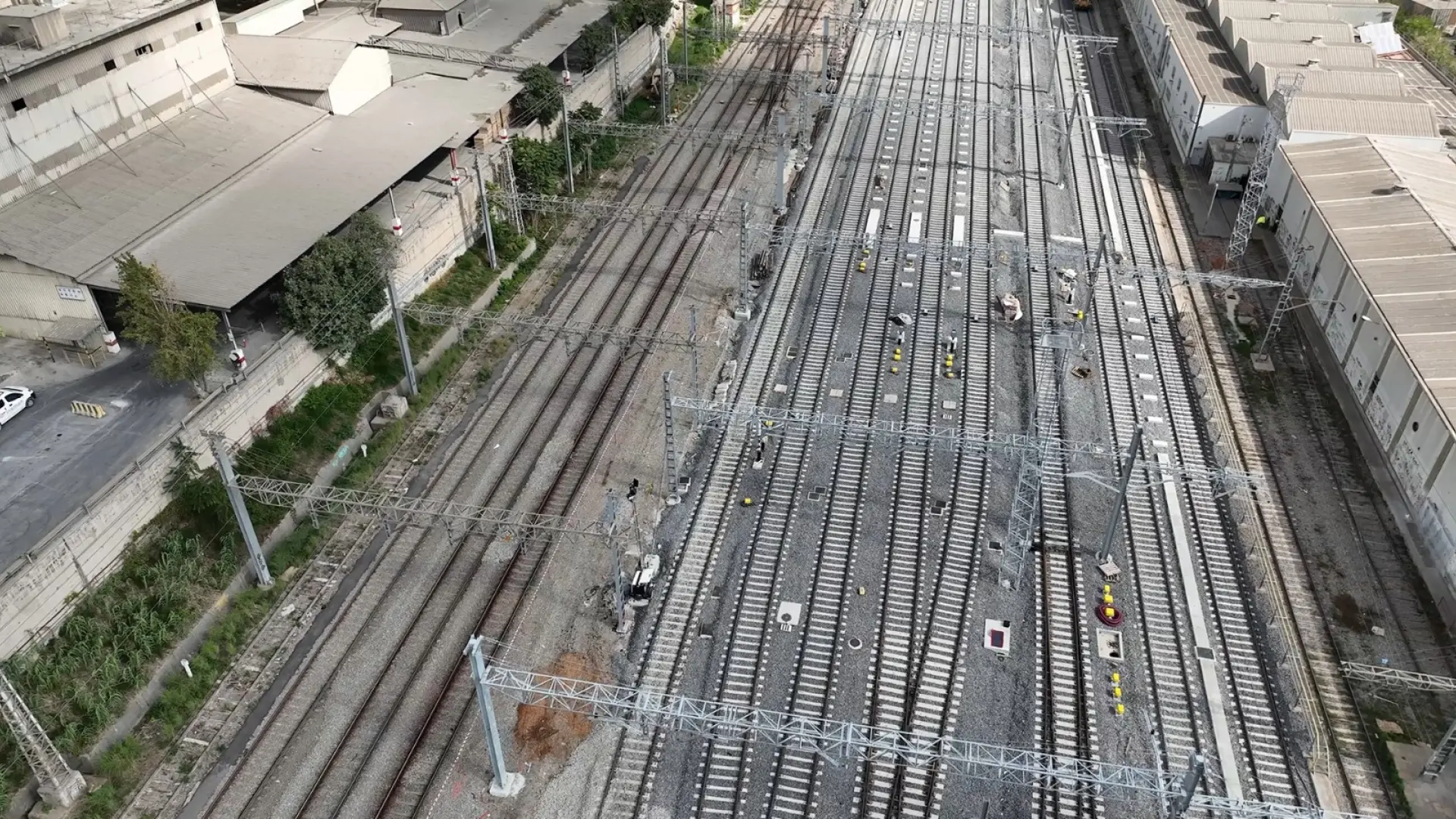 Finaliza la primera fase de las obras de la estación de Montcada-Bifurcació: nueve vías han entrado ya en funcionamiento