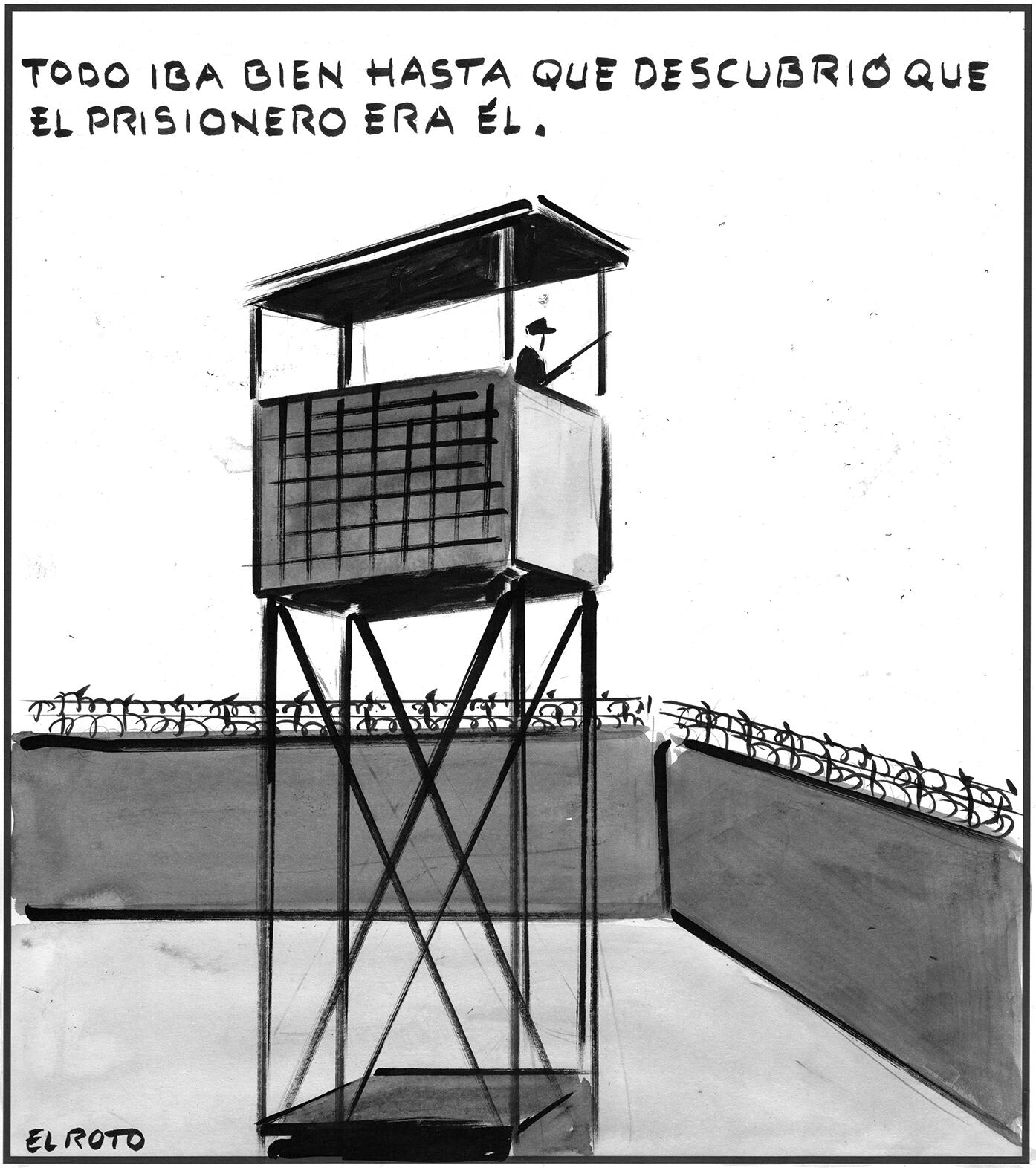 El Roto: el prisionero era él
