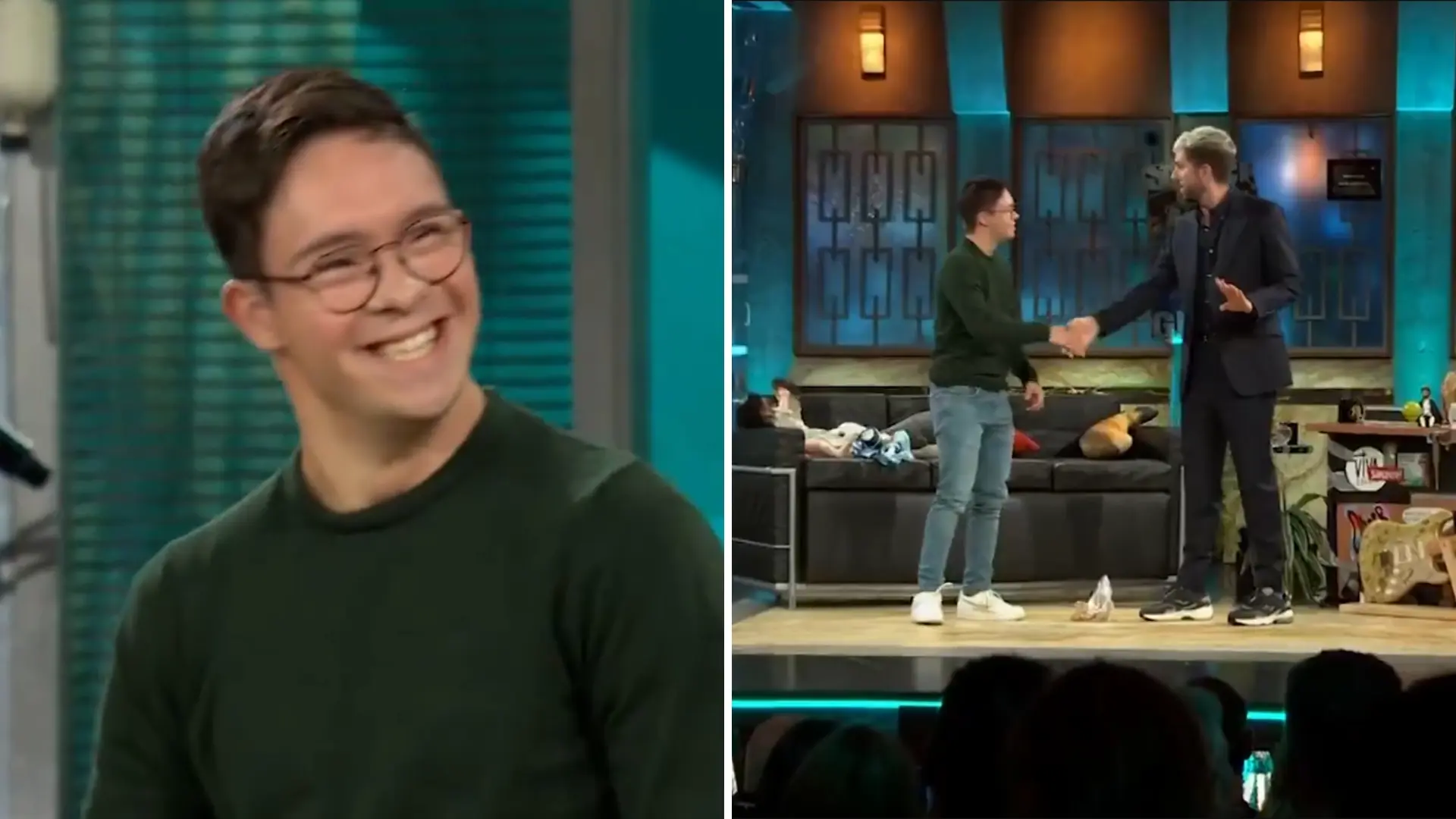 Guillermo Gracia, estrella de la natación con Síndrome de Down, le manda a su rival un mensaje desde 'La Revuelta'