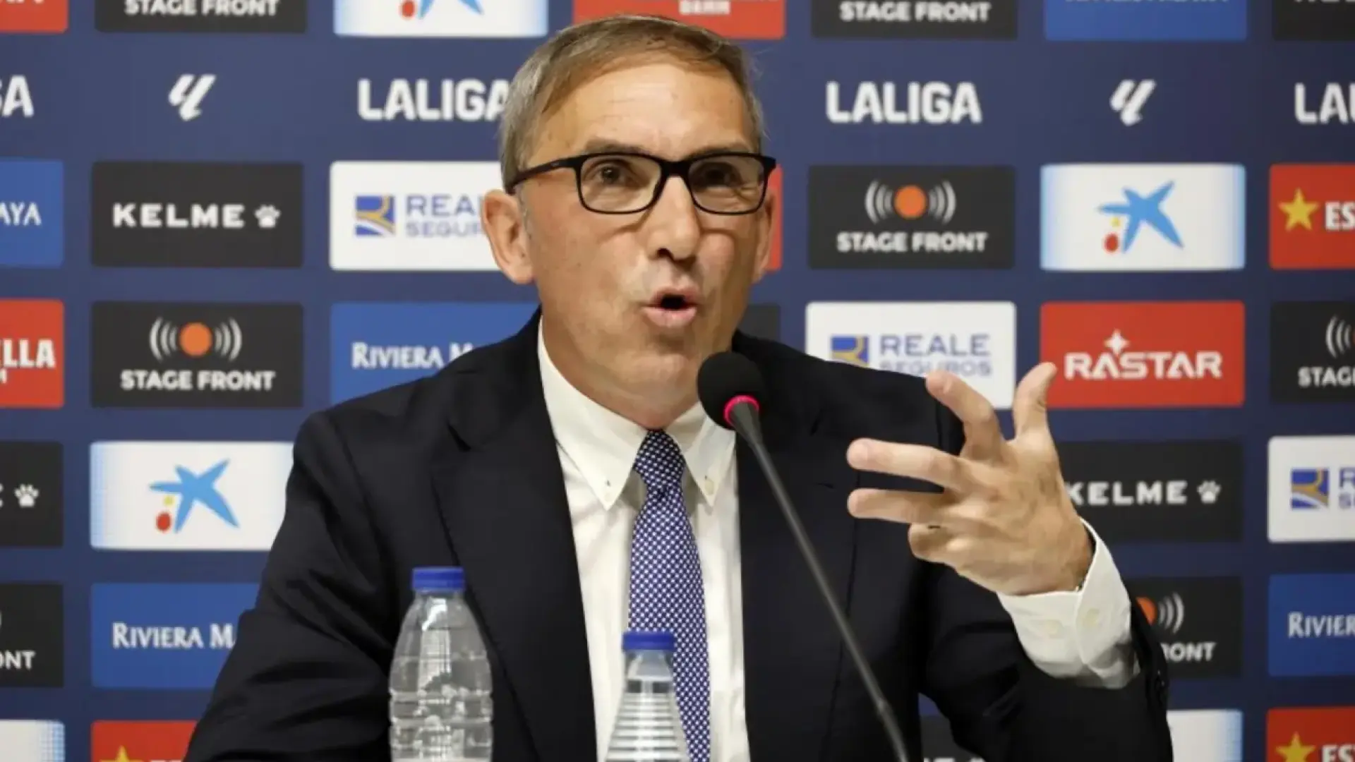 Fran Garagarza, director deportivo del Espanyol, ingresado de urgencia después de sufrir un infarto
