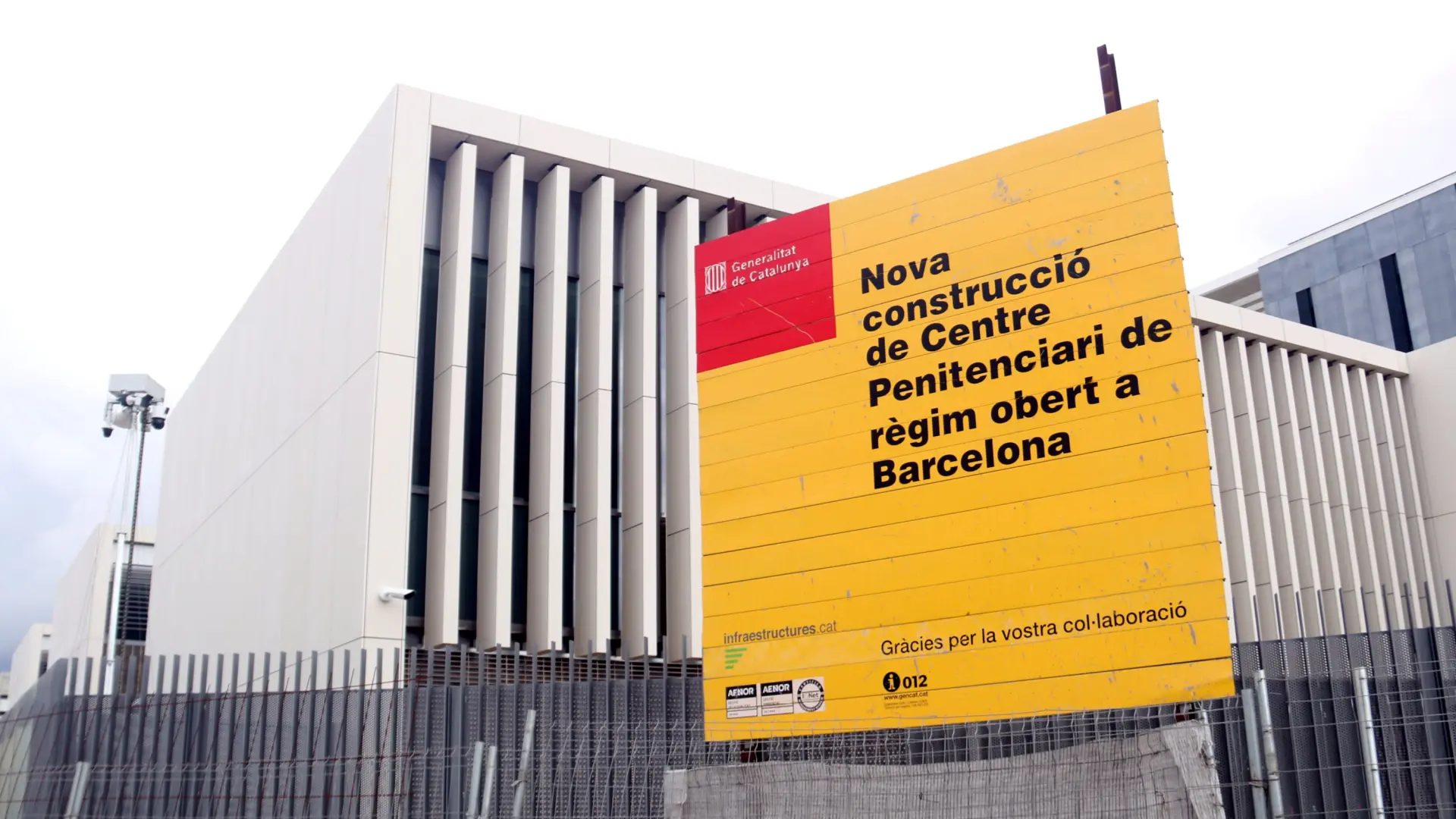 La cárcel abierta de la Zona Franca se inaugurará el próximo verano: no tendrá muros ni rejas y acogerá a 800 reclusos