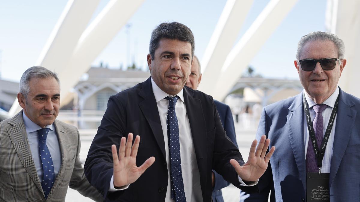 El PP busca una solución sobre Mazón que le permita seguir aforado