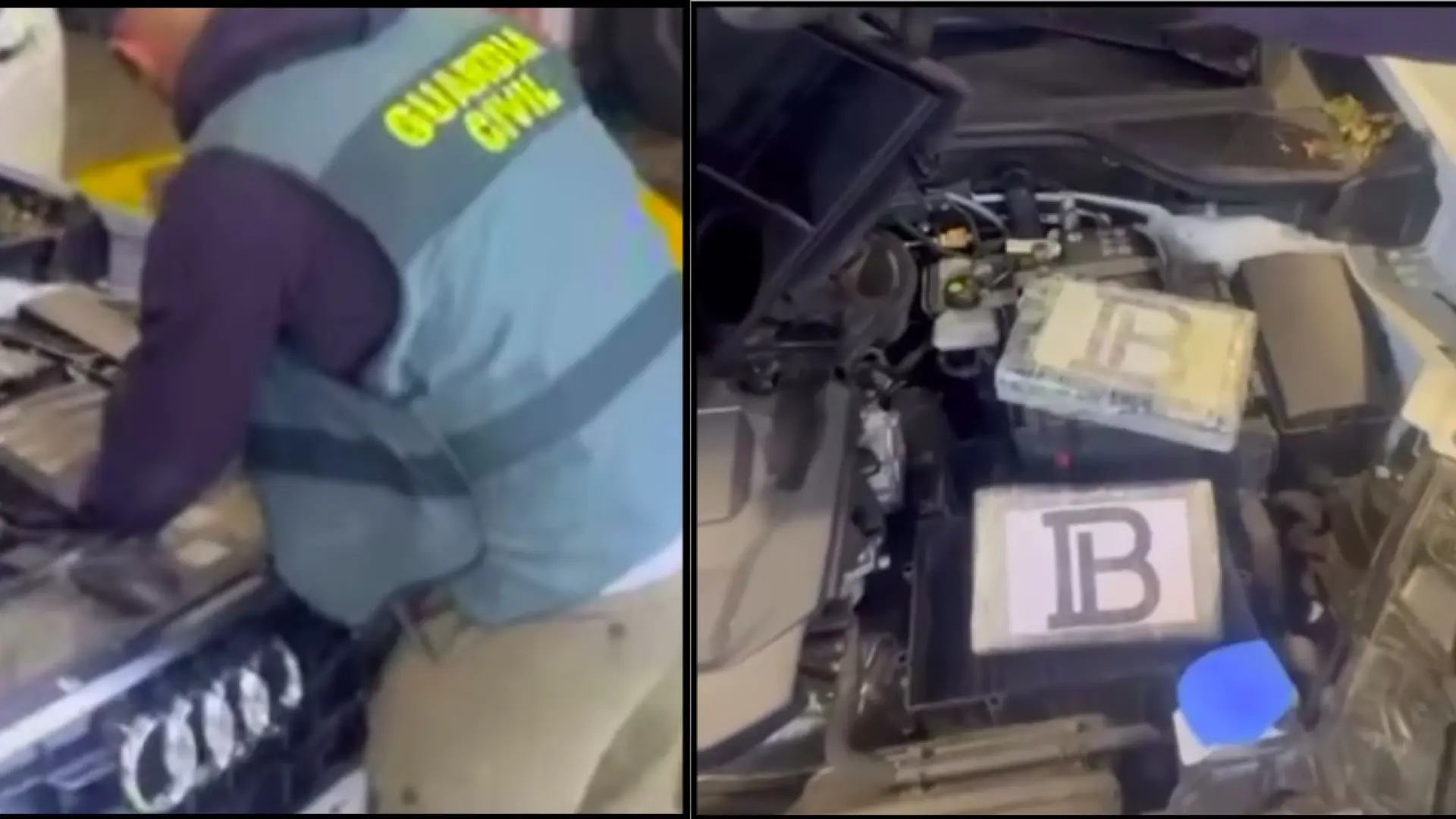 La sorpresa que se llevó la Guardia Civil al desmontar el filtro del aire de un coche de alquiler