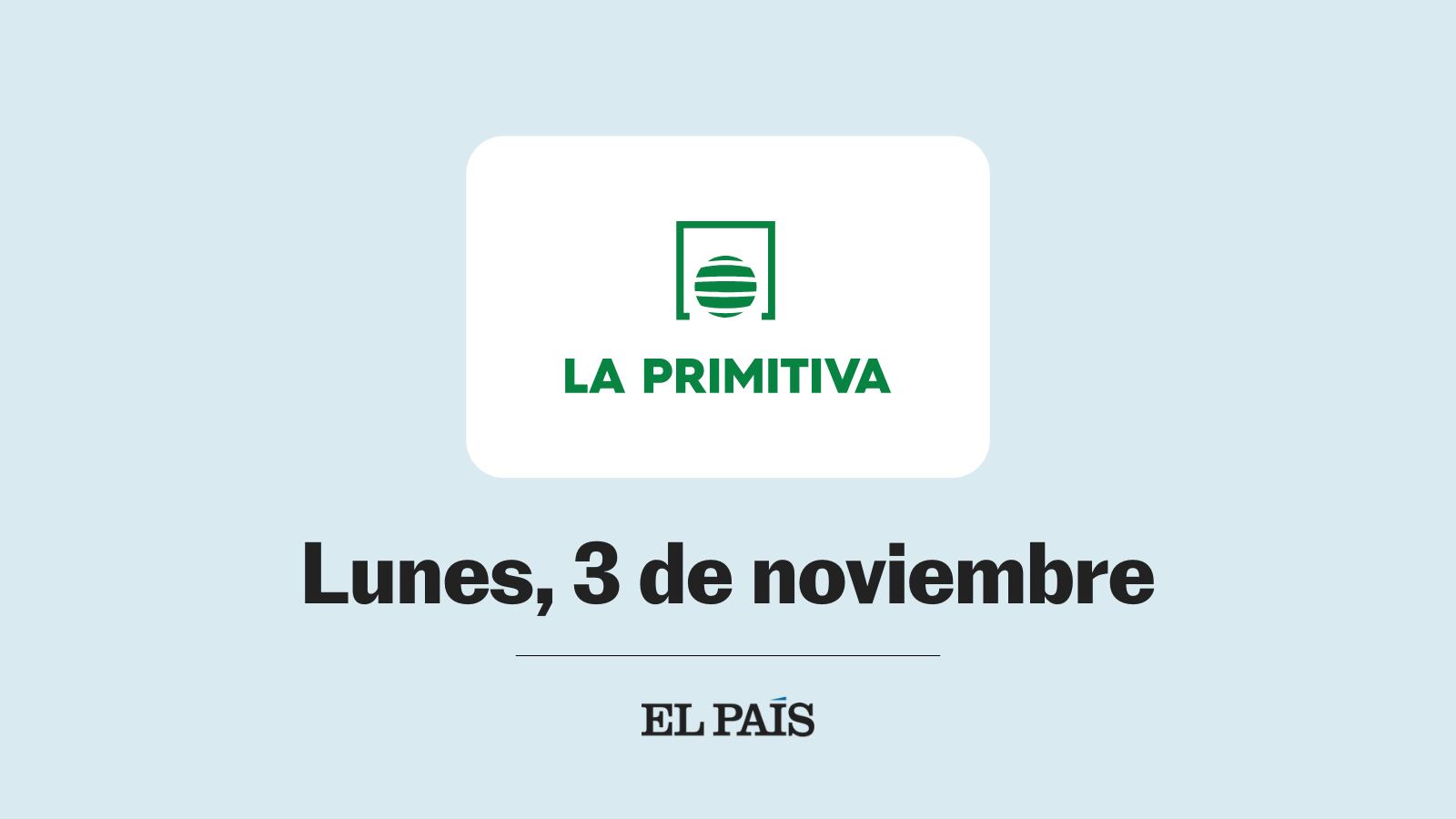 La Primitiva: comprobar sorteo del lunes 3 de noviembre