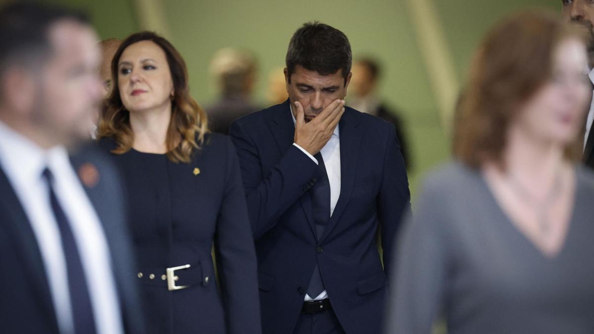 Mazón, un presidente atrapado por el fango