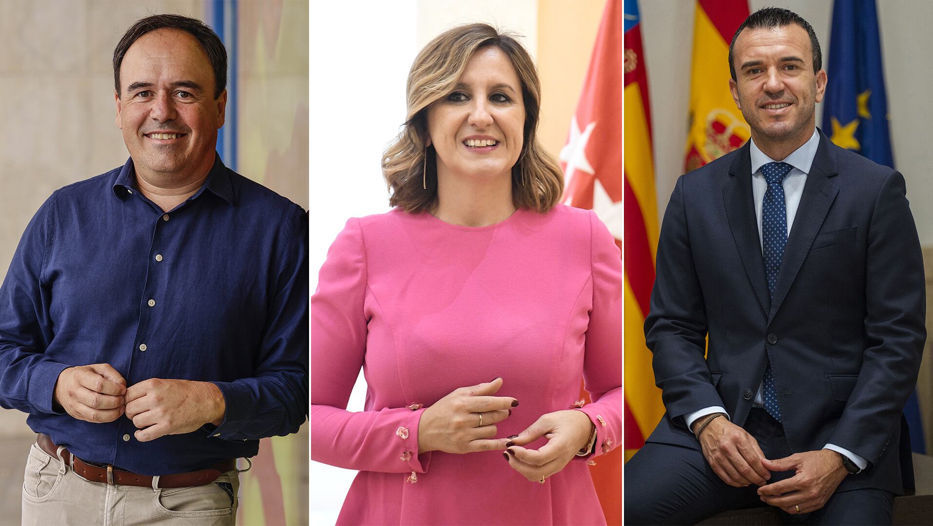 Tres nombres para la sucesión de Mazón: Pérez Llorca, Catalá y Mompó
