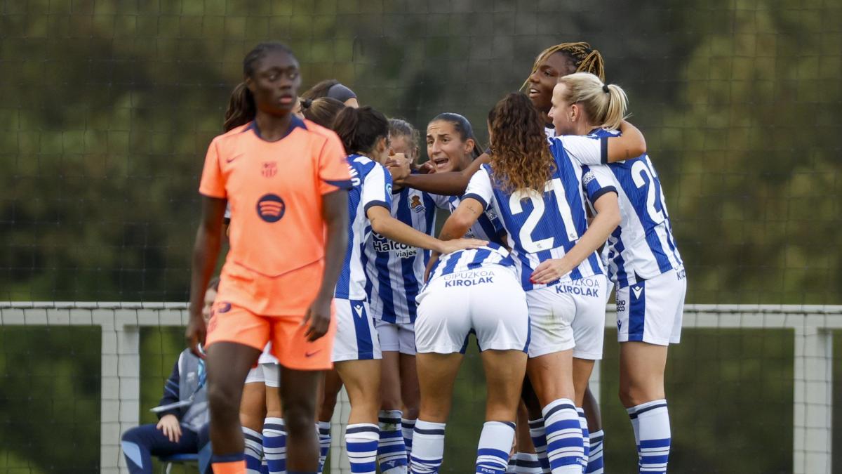 La Real acaba con la imbatibilidad del Barça