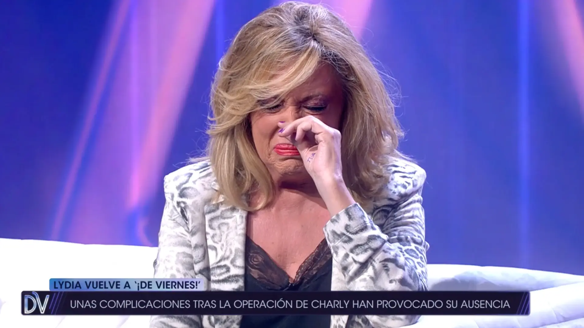 Lydia Lozano se rompe a hablar del estado de salud de su marido, operado del corazón: "La bacteria se comió una válvula"