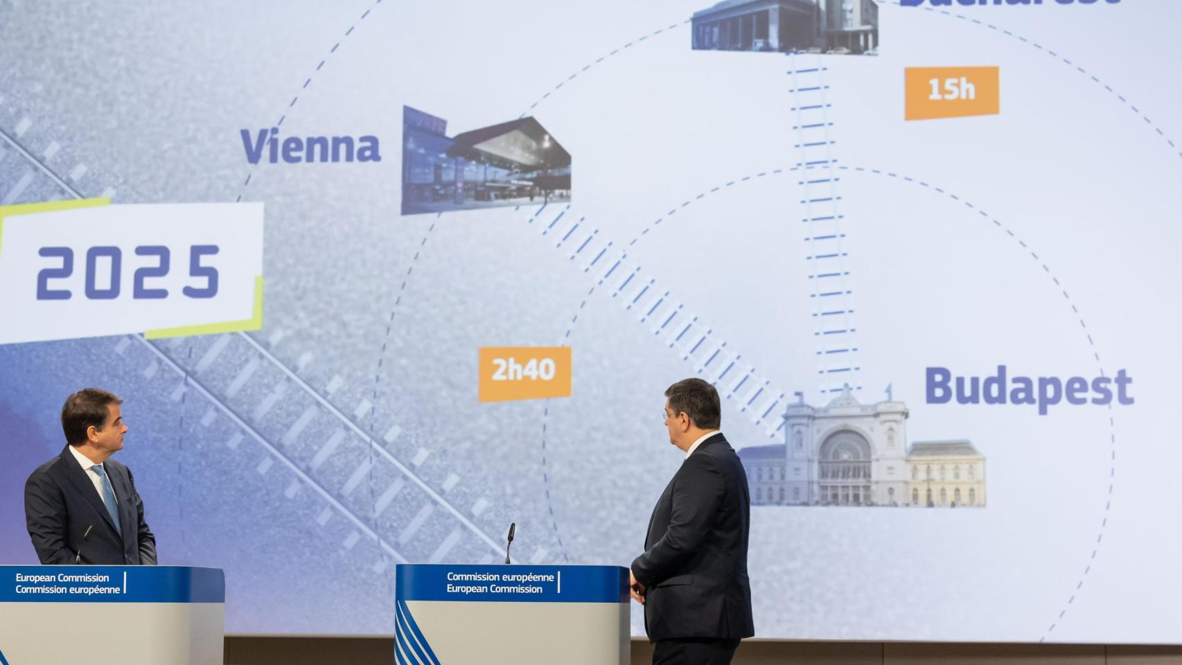 Madrid-París en 6 horas: Bruselas plantea una red europea de alta velocidad para 2040 por 550.000 millones