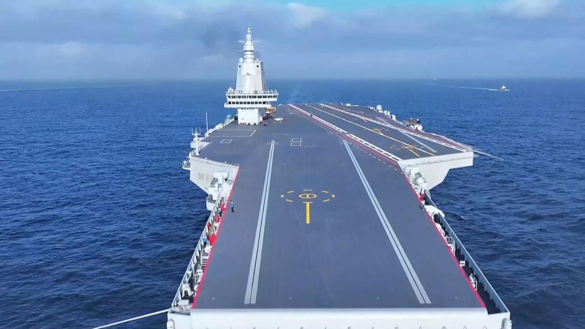 China se convierte en el segundo país con más de dos portaaviones en activo