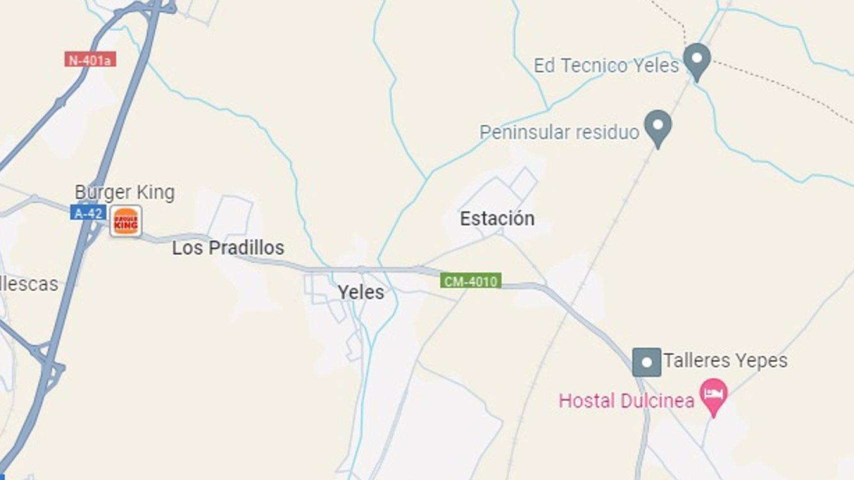 Heridos dos menores de edad por arma blanca, uno de ellos grave, en una pelea multitudinaria en Yeles (Toledo)